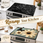 Stove Top Cover,28.5"L x 20.20"W,Heat Resistant Cooktop Protector Mat - Image 4