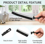Crevice Cleaning Brush Set, Hard Bristle Gap Scrubber Tools for Bathroom Grout, Window Tracks & Shower Doors, Deep Cleaning Home Essentials & Practical Housewarming Gifts 12-Pack - Image 6