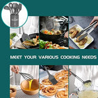 Umite Chef Kitchen Utensil Set, 15pcs Silicone Cooking Utensils - Image 4