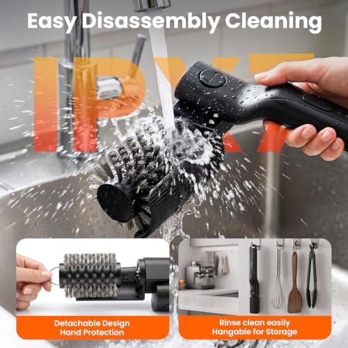Electric Grill Brush for Outdoor Backyard Grilling - Image 6