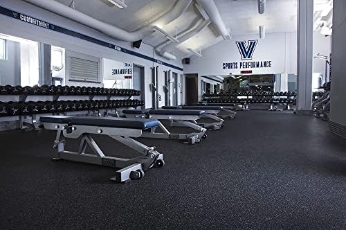 American Floor Mats 3/8in (9mm) Thick 10% Green 4' x 7' Heavy Duty Rubber Rolls, Protective Exercise Mats, Home Gym Rubber Flooring - Image 7