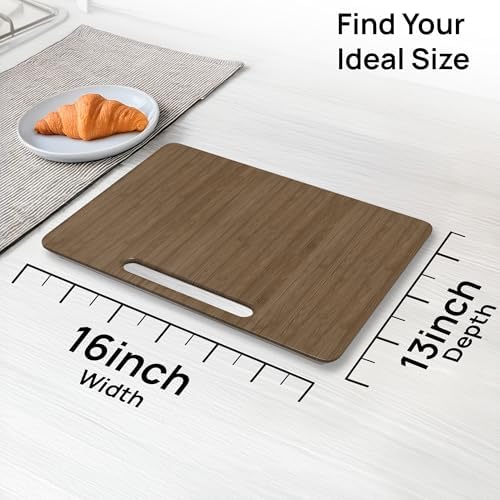 Ibyx Appliance Slider, Sliding Tray for Coffee Maker, 16 x 13 in, Brown - Image 3