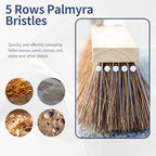 Heavy Duty 18" Push Broom with 65" Long Handle for Outdoor and Commercial - Image 3