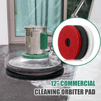 Teenyyou 3 Pcs 20" Commercial Orbiter Floor Buffer Pads, Red, Black, White - Image 5