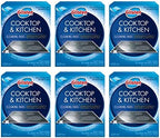 Glisten GC0608T Cooktop & Kitchen Cleaning, 8 Large/16 Small Pads Per Box, 6 Pack by Glisten