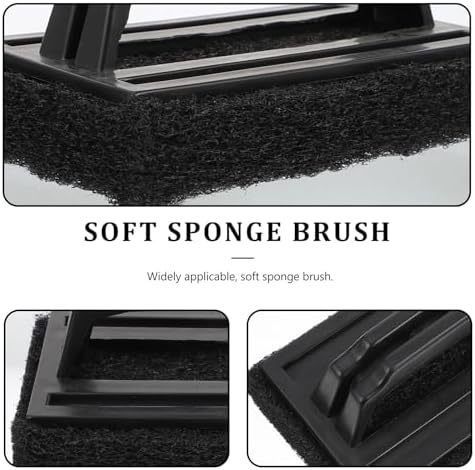 3pcs Grill Brush Scraper Heavy Duty Griddle Scrubber Scouring Pad Griddle Cleaning Brush for Charcoal Gas Grills Cast Iron Cookware Oven Grate Stovetop BBQ Cleaning - Image 3