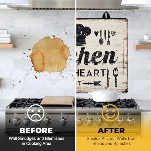 NYZE Stove Top Covers for Electric Stove for Kitchen (Kitchen The Heart) - Image 6