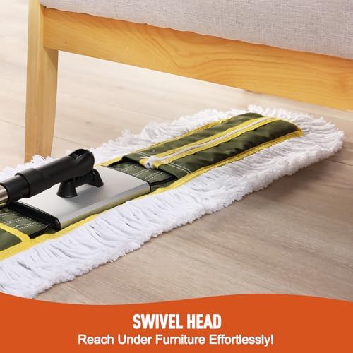 CLEANHOME 36" Commercial Dust Mop for Hardwood Floors, Tile, Laminate - Image 4