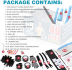Sealegend 58-Pieces 40-Feet Dryer Vent Cleaner Kit, Dryer Cleaning Tools - Image 7