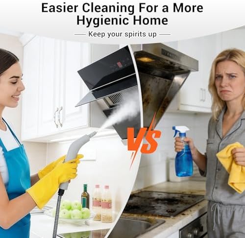 Steam Cleaner for Home,Portable Handheld Steamer for Cleaning,15s Heat-Up - Image 4