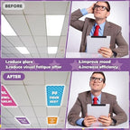 8Pcs Classroom Inspirational Fluorescent Light Covers,2x4 FT Colorful - Image 5