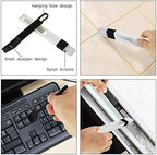 8 Pcs Hand-held Groove Gap Cleaning Tools - Door Window Track Crevice Cleaning Brushes Blind Cleaner Duster, Window Magic Cleaning Brush for Shower Door, Car Vents, Air Conditioner, Keyboard - Image 6