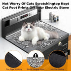 Heat-resistant Stove Top Cover - 28.5" X 20.5" Cooktop Protector Covers, Scratch-resistant Washable Pad Kitchen Countertop Mat (Fog, 30" x 21") - Image 4