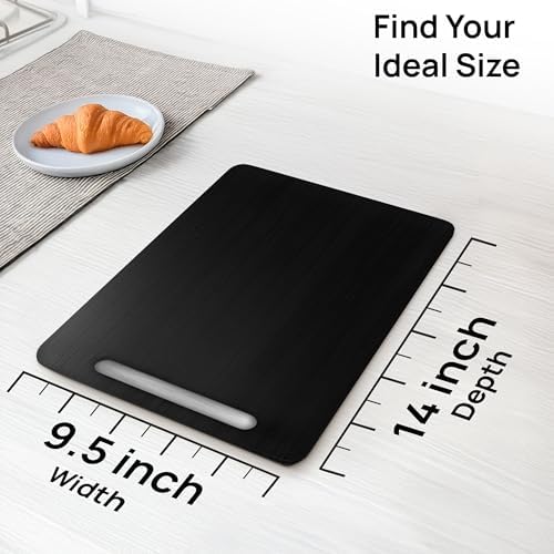 Ibyx Appliance Slider, Sliding Tray for Coffee Maker, 9.5x14 in, Black - Image 3