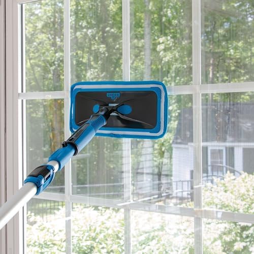 Unger Professional ProClean Indoor Window Cleaning Replacement Pads, 2 Pack, Hold Dust and Dirt, Works with Glass Cleaners and Solutions, Non-Drip Surface Pad - Image 5