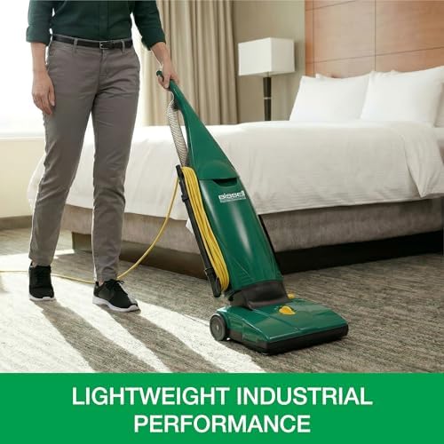 BISSELL BigGreen Commercial PowerForce Bagged Lightweight, Upright, Industrial, Vacuum Cleaner, BGU1451T - Image 2