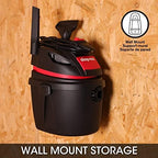 Shop-Vac 5760288 2.5 Gallon Wet/Dry Vacuum, 2.5 Peak HP, 1.25 Inch Diameter x 4 Ft Hose, Portable Compact Design - Image 5