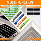 4 Pack Microfiber Blinds Duster, 4 Removable and Washable Sleeves, Cleaner for Window Blinds, Air Conditioner Vents, Fans, Car Vents - Image 7
