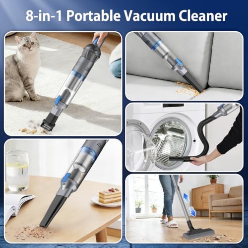 Handheld Vacuum Cleaner Car Vacuum with Multiple Accessories VA004 - Image 5