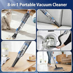 Handheld Vacuum Cleaner Car Vacuum with Multiple Accessories VA004 - Image 5