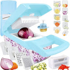 Vegetable Chopper Mandoline Slicer Home Kitchen Appliance Essential Gadget by Dewpeton