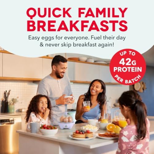 Dash Rapid Egg Cooker, 7 Hard Boiled Eggs, Aqua - Image 3