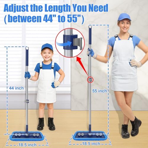 Microfiber Mops for Floor Cleaning: Dust Mop for Hardwood Floors - Image 2