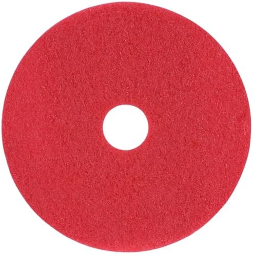 MVP Lead Off Premium Red Buff 18" Floor Pad (Box of 5) by Sanico