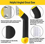 14pcs Grout Removal Tool kit, Grout Saw with Replacement Blades - Image 3