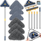 80" Wall Cleaner Mop with Long Handle, Ceiling Cleaner Tool, 5-in-1 sunoyar by Unknown
