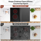 Stove Top Covers for Electric Stove, Glass Cooktop Protector 28''L x 20''W - Image 3