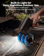 Electric Grill Brush, 3-Speed Cordless High-Speed Motor BBQ Grill Cleaner - Image 3
