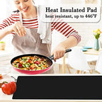 Gartful Silicone Mats for Kitchen Counter, Large Silicone Countertop Protector, Nonskid Heat Resistant Desk Saver Pad, Multipurpose Mat, Placemat (XL-28" x 20"x 0.06", Black) - Image 4