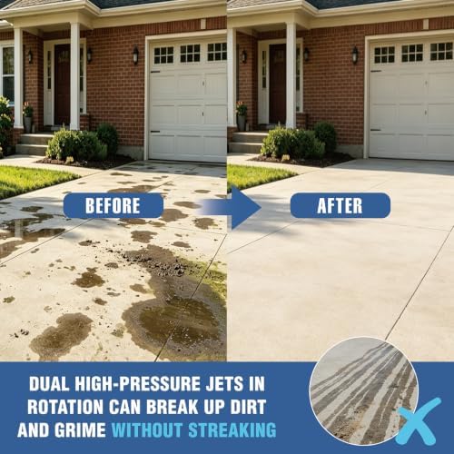 JANZ 24'' Pressure Washer Surface Cleaner with Dual Handle Pro - Image 6