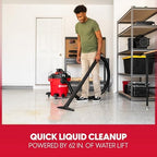 Vacmaster VBVCM1211 1101 12-Gal 6 Peak HP Wet/Dry Vac w. Detachable Blower - Image 6