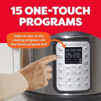Instant Pot Duo Plus 6 Qt 9-in-1 Electric Pressure Cooker, Stainless Steel - Image 5