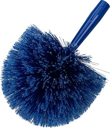 Sparta Round Duster Head, Soft Flagged Bristles, 9 Inch, Blue by CarlisleFoodServiceProducts