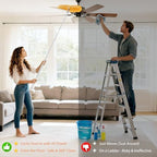 6 ft Extendable Duster Handle with 20 Pcs, 360° Heavy Duty Duster Refills Kit for Swiffer, 4X Electrostatic Microfiber for Cleaning Home, Effortlessly Reach Ceilings, Fans & Hard-to-Reach Areas - Image 4