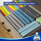 MR.SIGA Microfiber Cleaning Cloths, Streak Free Microfiber Towels, 24 Pack - Image 3