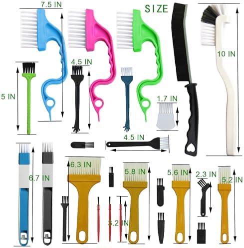 26Pcs Small Cleaning Brush, Crevice Cleaning Brushes for Small Spaces - Image 6