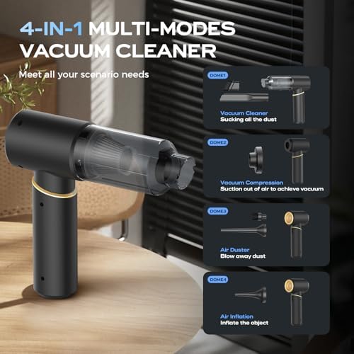 BSRCO Brushless Handheld Vacuum, 15000Pa Strong Suction - Image 4