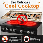 Fall Stove Top Cover for Electric Stove 28" x 20" Autumn Sweet Home Pumpkin Glass Flat Heat-Resistant Top Stove Mat for Kitchen Ceramic Countertop Oven Induction Cooktop - Image 7