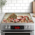 Christmas Stove Top Cover Snowman Stove Top Cover for Home Decoration Kitchen Pad Non-Stick Washable Cooktop Covers Countertop Protector Keep Stove Clean 28"x20" (Man) by BVBOX