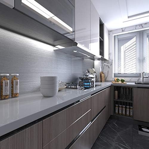 Stainless Steel Contact Paper Metallic Wallpaper Peel Stick Countertops - Image 5
