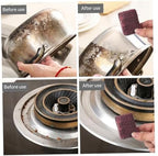 Steel Wool Soap Pads 70Pcs 2x2 Inch Scratch-Resistant Scouring Pads for Cleaning Pots Pans Ovens Dishes, Steel Wool - Image 3