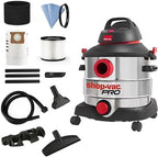 Shop-Vac 8 Gallon 6.0 Peak HP Stainless Wet/Dry Vac, Blowing, 5989400 by Shop-Vac