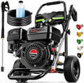4200PSI Gas Pressure Washer 4.0GPM Gas Power Washer 212CC Gas Powered Washing Machine Commercial High Pressure Washer with 25ft Hose&5 Nozzles for Patio Garden Yard Vehicle,EPA/CARB/ETL by IvyBess