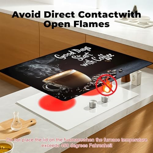 Stove Top Cover for Glass Electric Stove (Cafe, 30" x 21") - Image 3