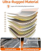 Vacuum Storage Bags for moving, Vacuum Seal Bags for Memory Foam, Latex, Clothing & Bedding, Space Saver Bags for Organization and Storage (Medium) - Image 4