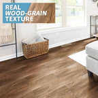 Art3d Wood Texture Peel and Stick Vinyl Floor Tiles, 36-Pack, Rosewood - Image 3